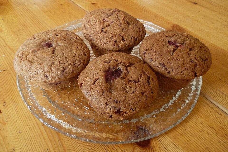 Schoko - Kirsch - Muffins