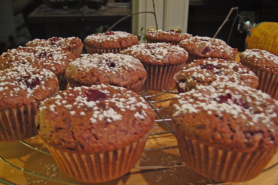 Schoko - Kirsch - Muffins