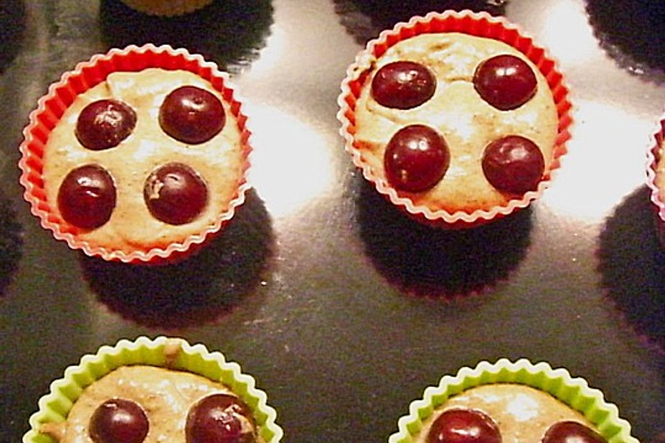 Schoko - Kirsch - Muffins