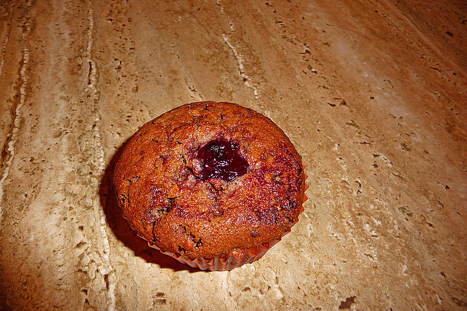 Schoko - Kirsch - Muffins