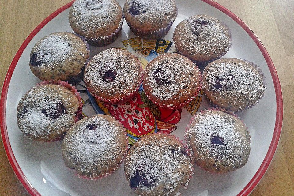 Schoko - Kirsch - Muffins