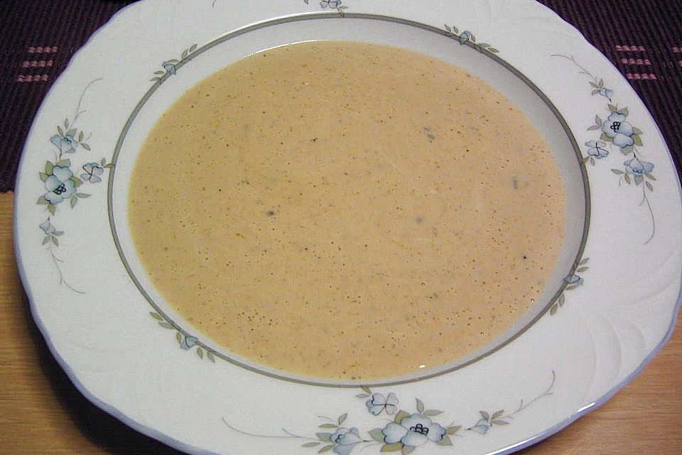 Getrüffelte Maronisamtsuppe