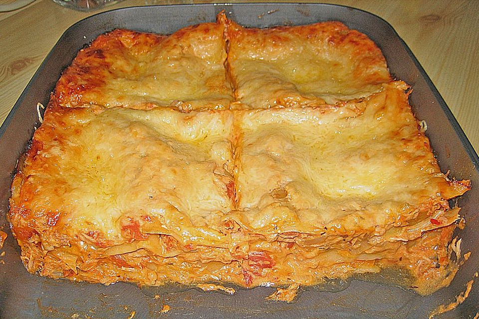 Thunfischlasagne