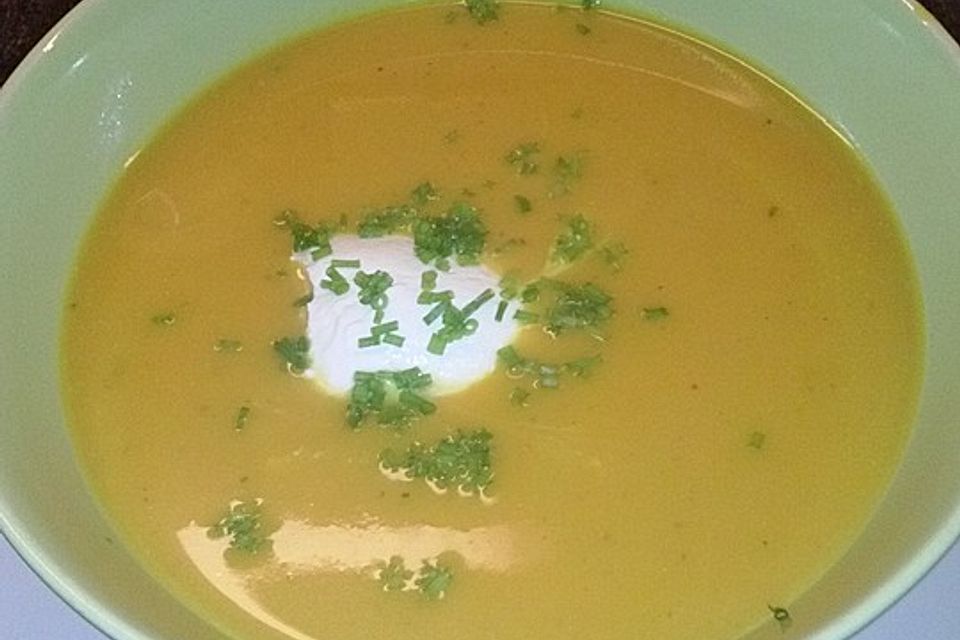 Kürbis - Curry - Kokos - Suppe